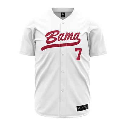 Alabama - NCAA Softball : Catelyn Riley - White Jersey