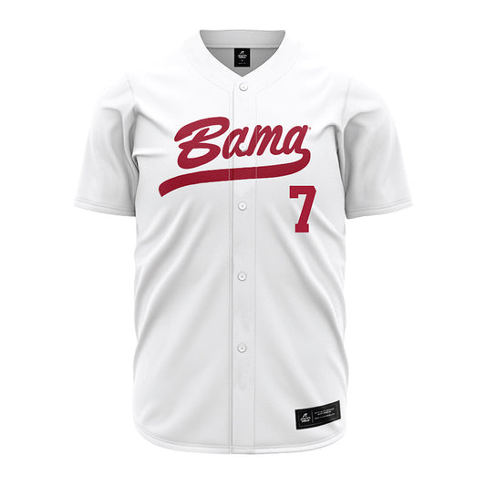 Alabama - NCAA Softball : Catelyn Riley - White Jersey