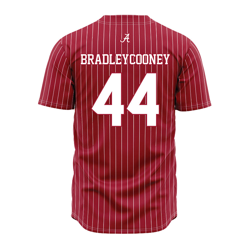 Alabama - NCAA Baseball : Packy Bradley-Cooney - Pinstripe Jersey-2