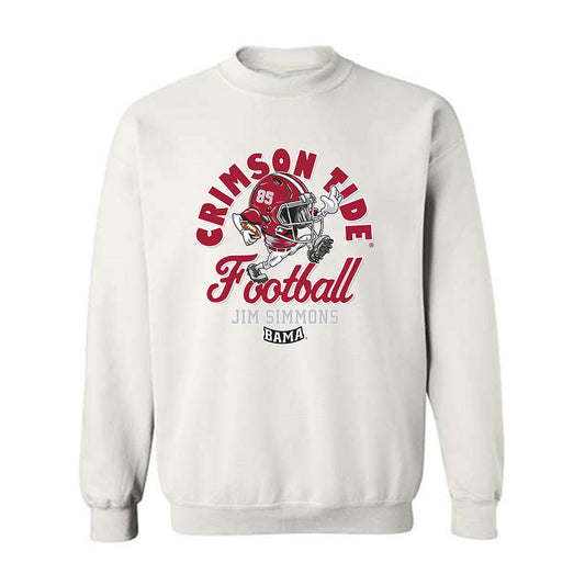 Alabama - Football Alumni : Jim Simmons - Crewneck Sweatshirt