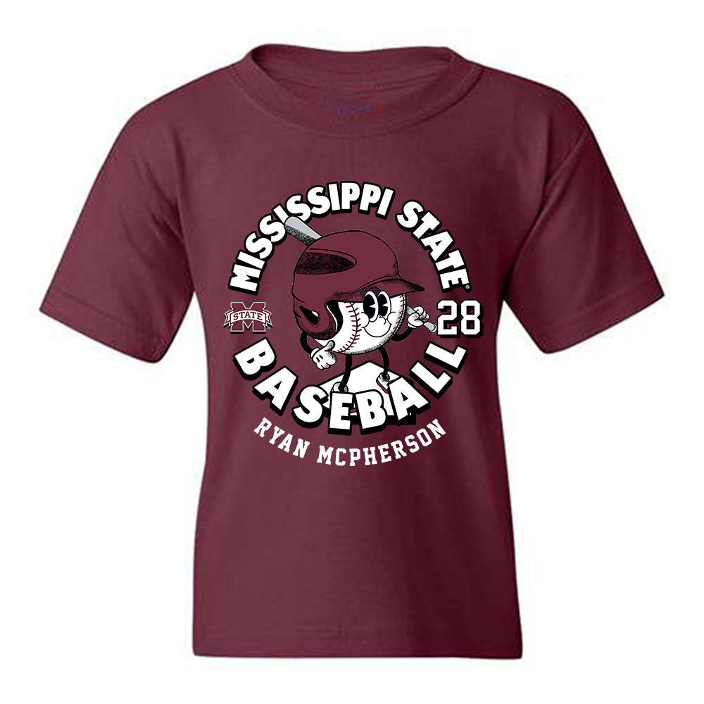 Mississippi State - NCAA Baseball : Ryan McPherson - Fashion Shersey Youth T-Shirt-0