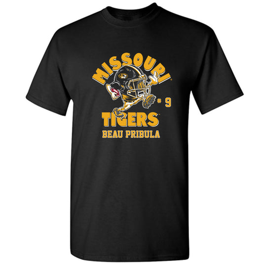 Missouri - NCAA Football : Beau Pribula - Fashion Shersey T-Shirt-0