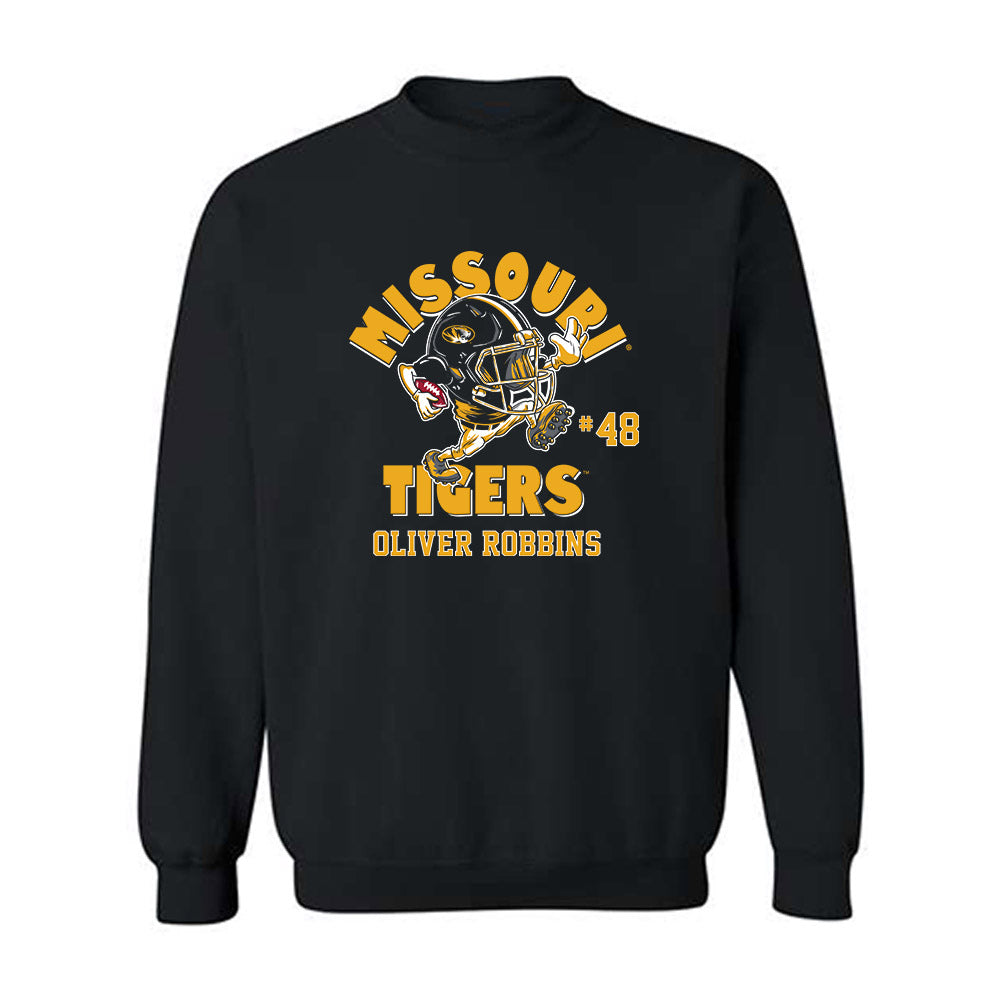 Missouri - NCAA Football : Oliver Robbins - Fashion Shersey Crewneck Sweatshirt-0