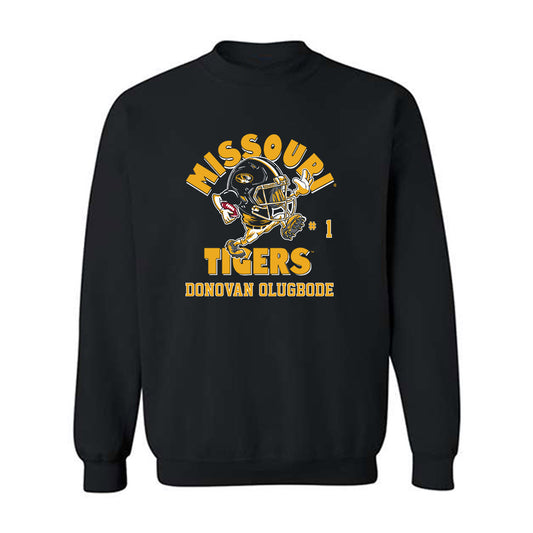 Missouri - NCAA Football : Donovan Olugbode - Fashion Shersey Crewneck Sweatshirt-0
