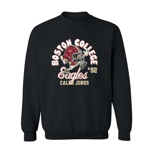 Boston College - NCAA Football : Caleb Jones - Crewneck Sweatshirt Fashion Shersey