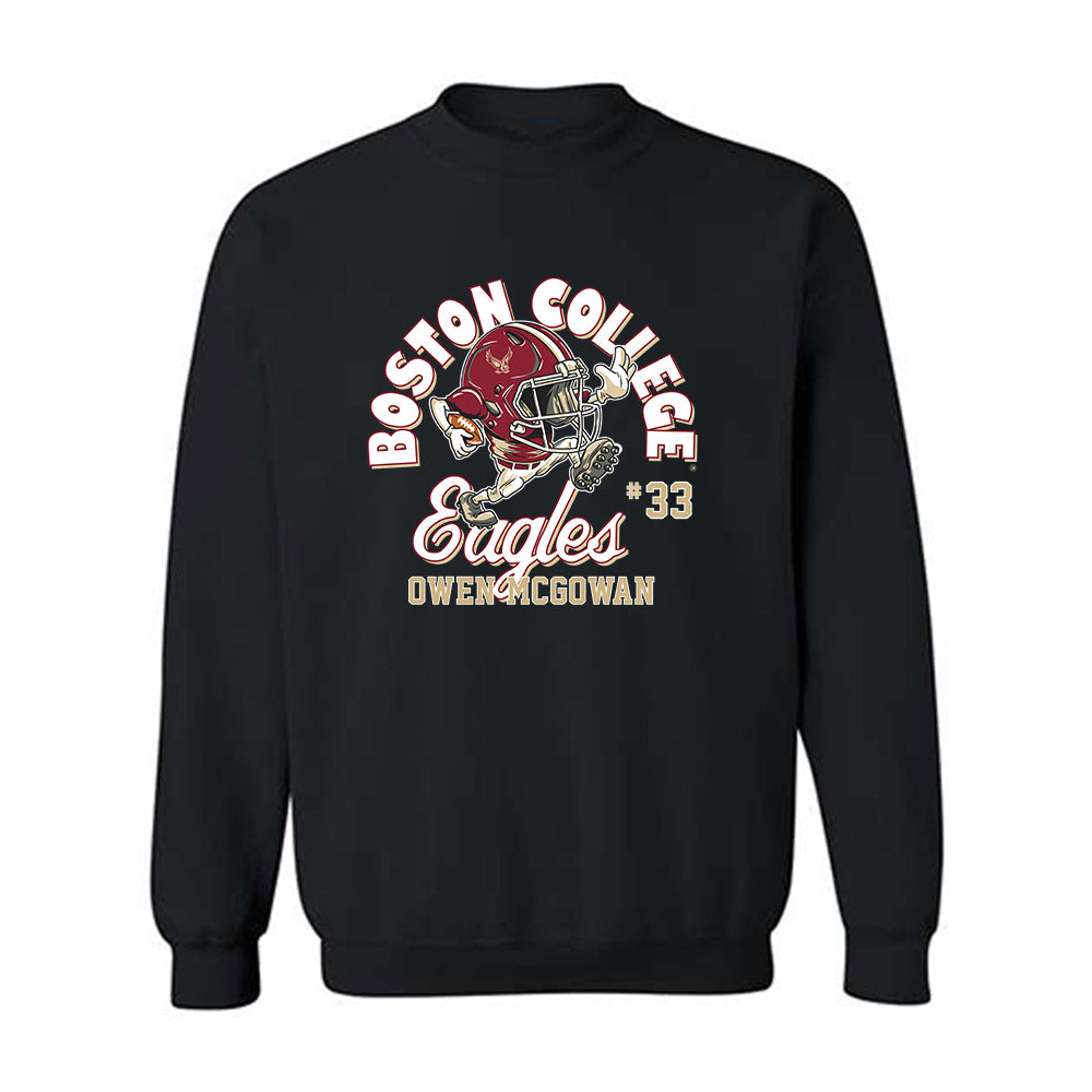 Boston College - NCAA Football : Owen McGowan - Crewneck Sweatshirt