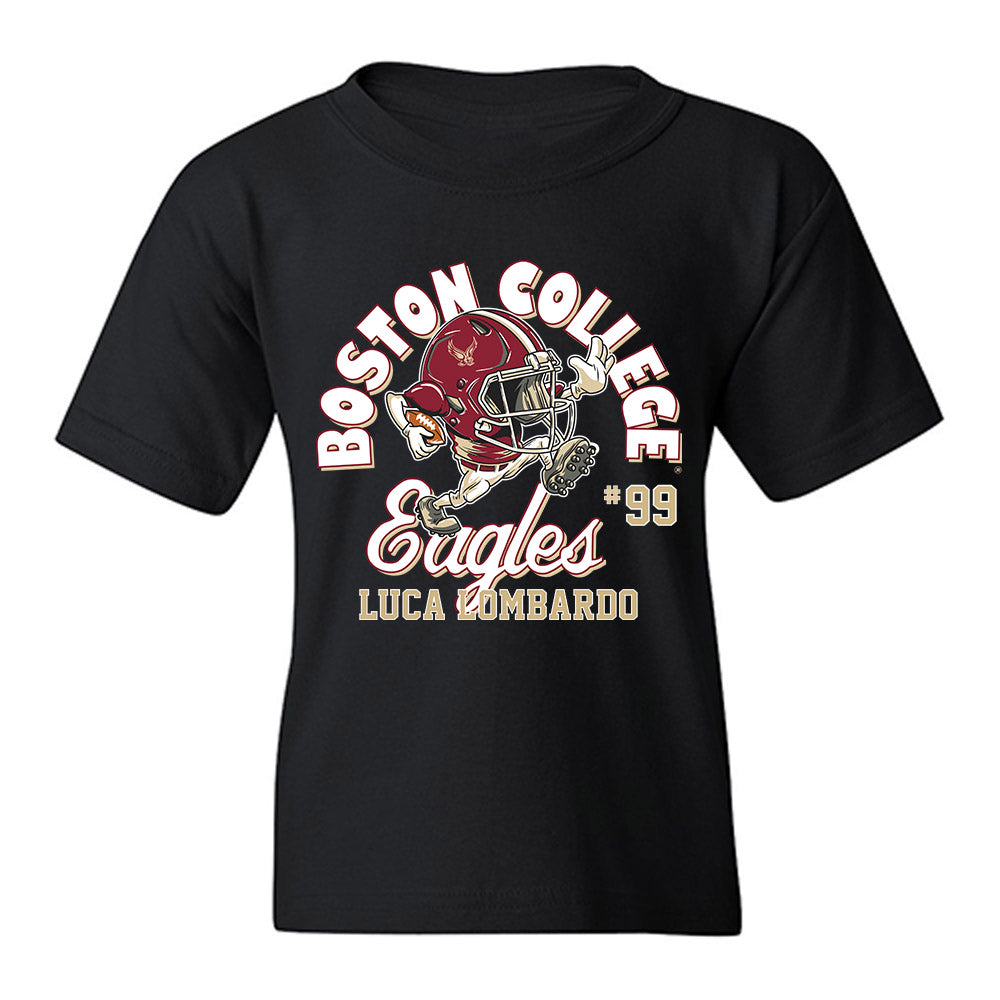 Boston College - NCAA Football : Luca Lombardo - Fashion Shersey Youth T-Shirt-0