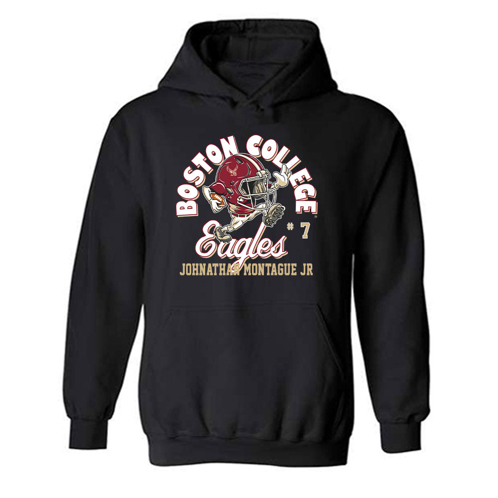 Boston College - NCAA Football : Johnathan Montague Jr - Hooded Sweatshirt