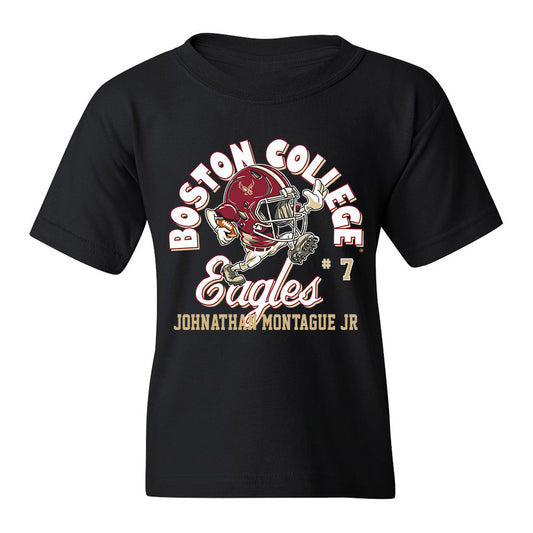 Boston College - NCAA Football : Johnathan Montague Jr - Youth T-Shirt