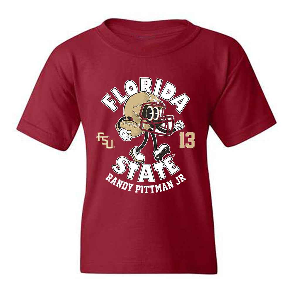 FSU - NCAA Football : Randy Pittman Jr - Fashion Shersey Youth T-Shirt-0
