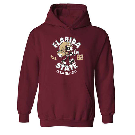 FSU - NCAA Football : Teriq Mallory - Fashion Shersey Hooded Sweatshirt-0