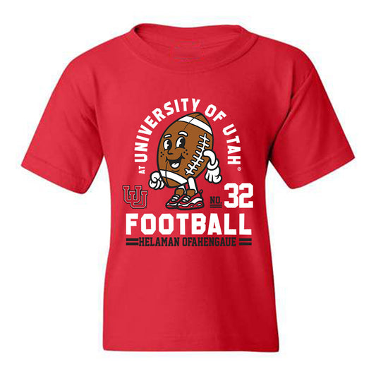 Utah - NCAA Football : Helaman Ofahengaue - Fashion Shersey Youth T-Shirt