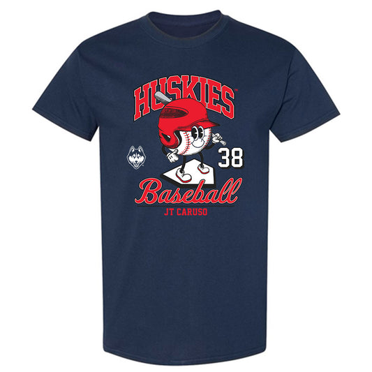 UConn - NCAA Baseball : JT Caruso - Fashion Shersey T-Shirt