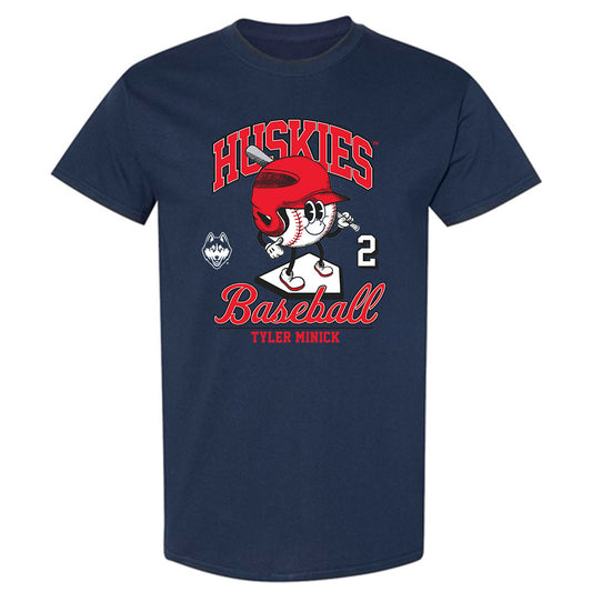 UConn - NCAA Baseball : Tyler Minick - Fashion Shersey T-Shirt-0