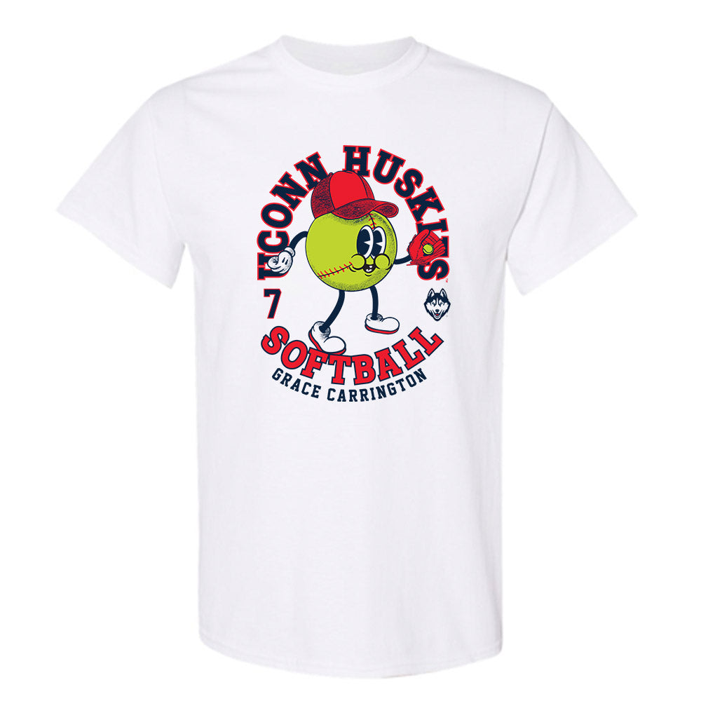 UConn - NCAA Softball : Grace Carrington - Fashion Shersey T-Shirt-0