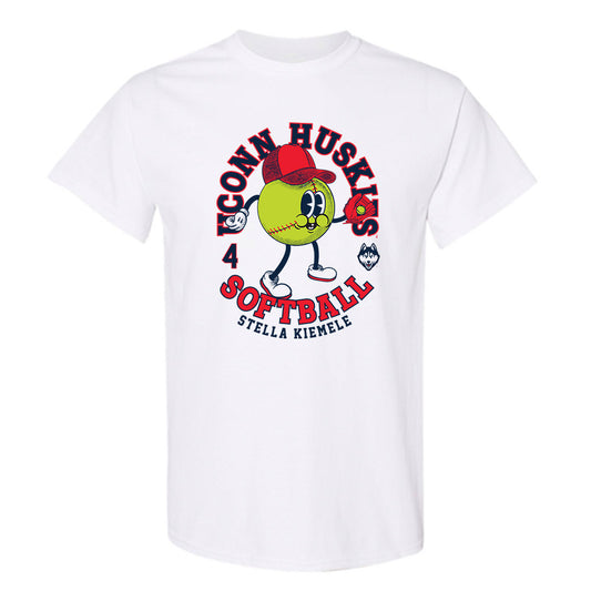 UConn - NCAA Softball : Stella Kiemele - Fashion Shersey T-Shirt-0