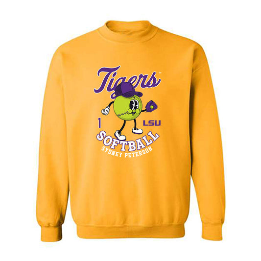 LSU - NCAA Softball : Sydney Peterson - Crewneck Sweatshirt Fashion Shersey