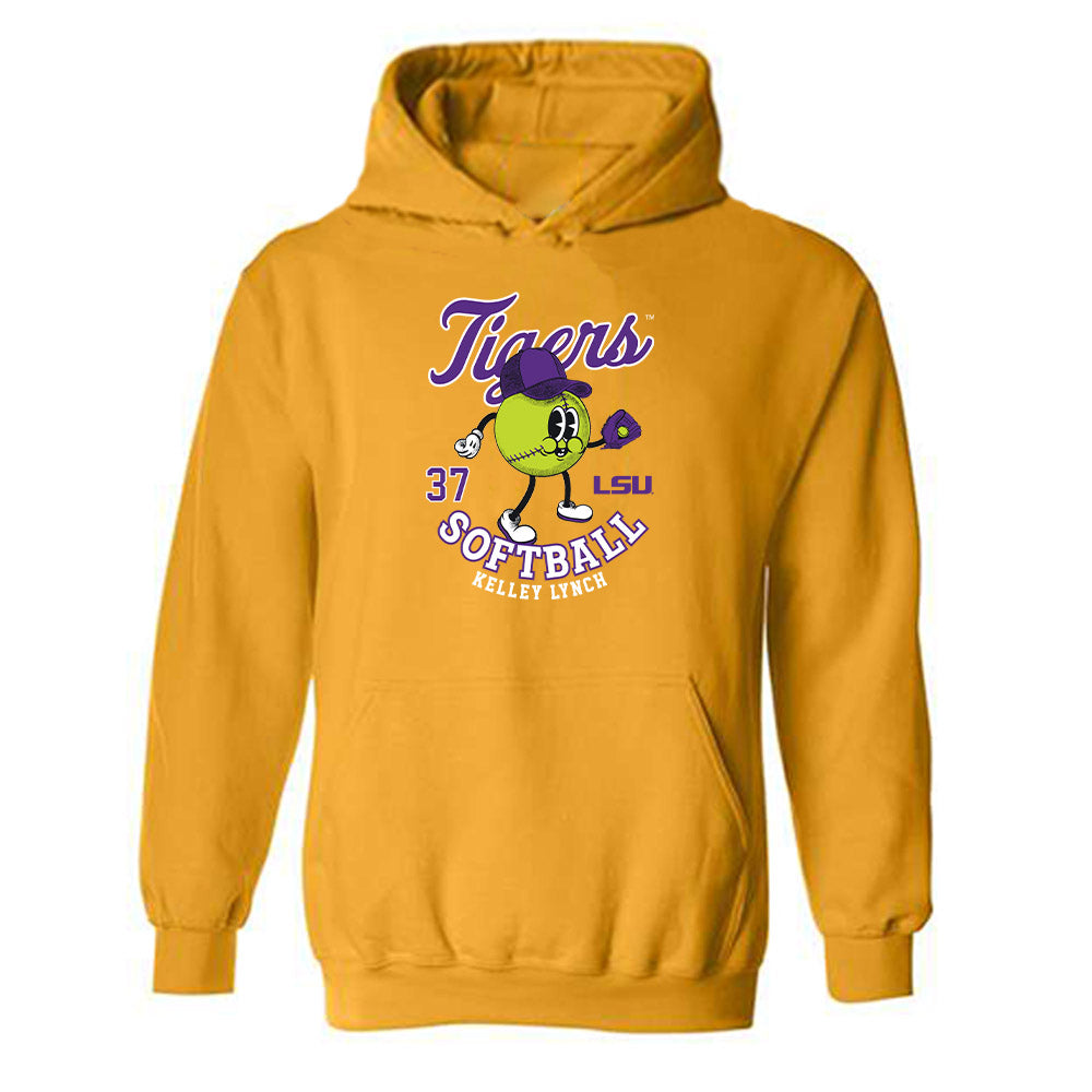 LSU - NCAA Softball : Kelley Lynch - Hooded Sweatshirt Fashion Shersey