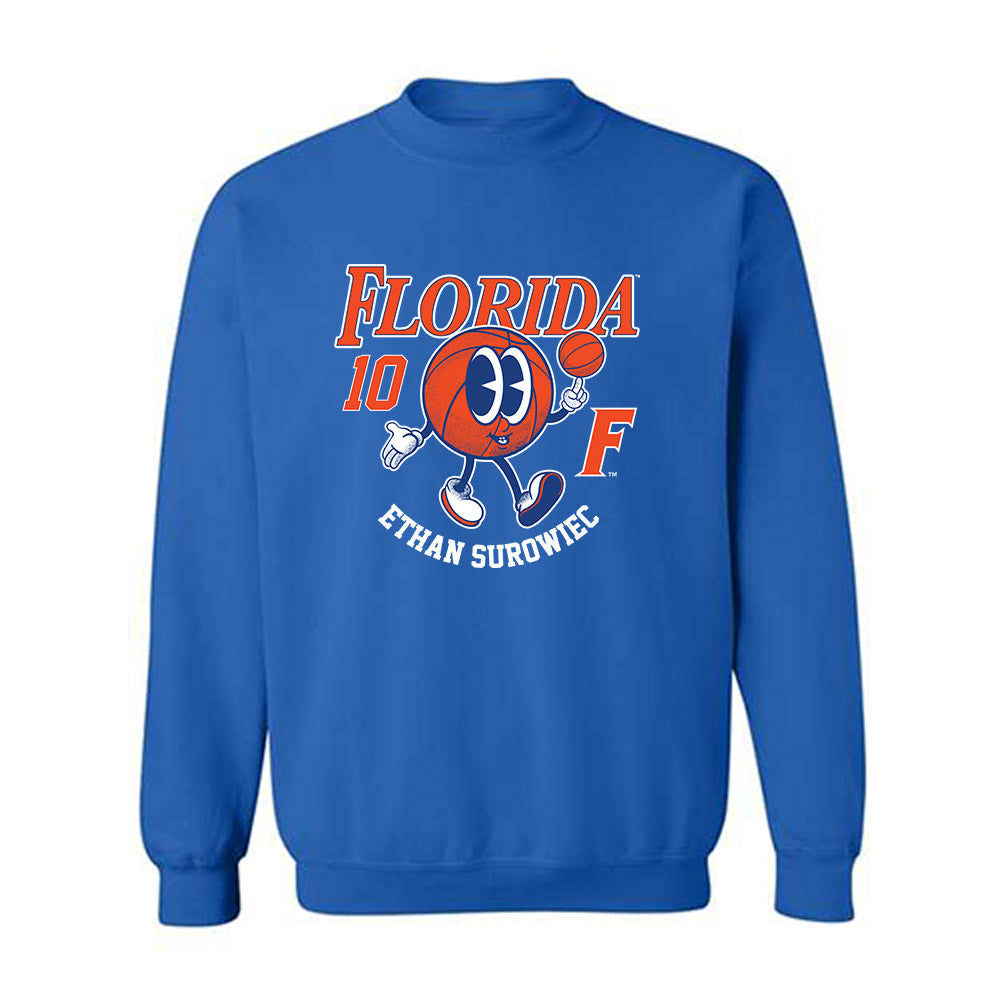 Florida - NCAA Baseball : Ethan Surowiec - Fashion Shersey Crewneck Sweatshirt-0