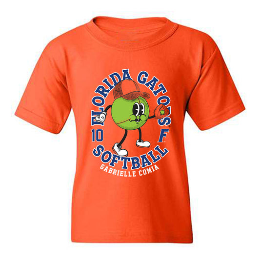 Florida - NCAA Softball : gabrielle comia - Fashion Shersey Youth T-Shirt-0