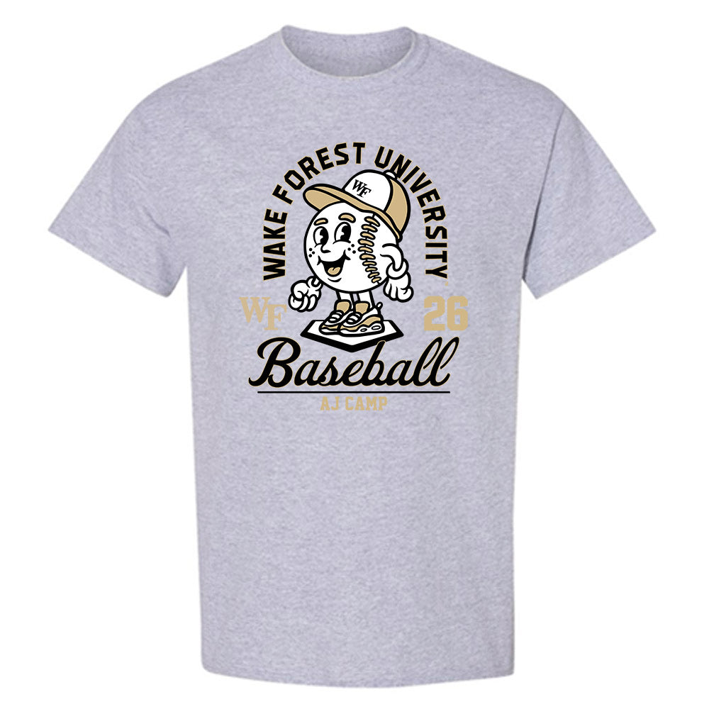 Wake Forest - NCAA Baseball : AJ Camp - Fashion Shersey T-Shirt