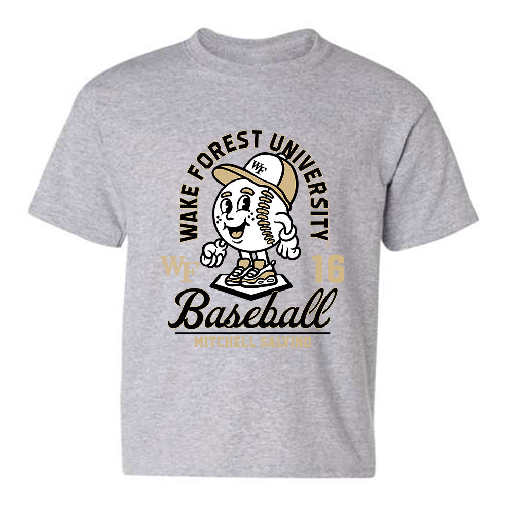 Wake Forest - NCAA Baseball : Mitchell Salvino - Fashion Shersey Youth T-Shirt