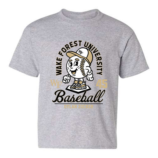 Wake Forest - NCAA Baseball : Dylan Zucker - Fashion Shersey Youth T-Shirt