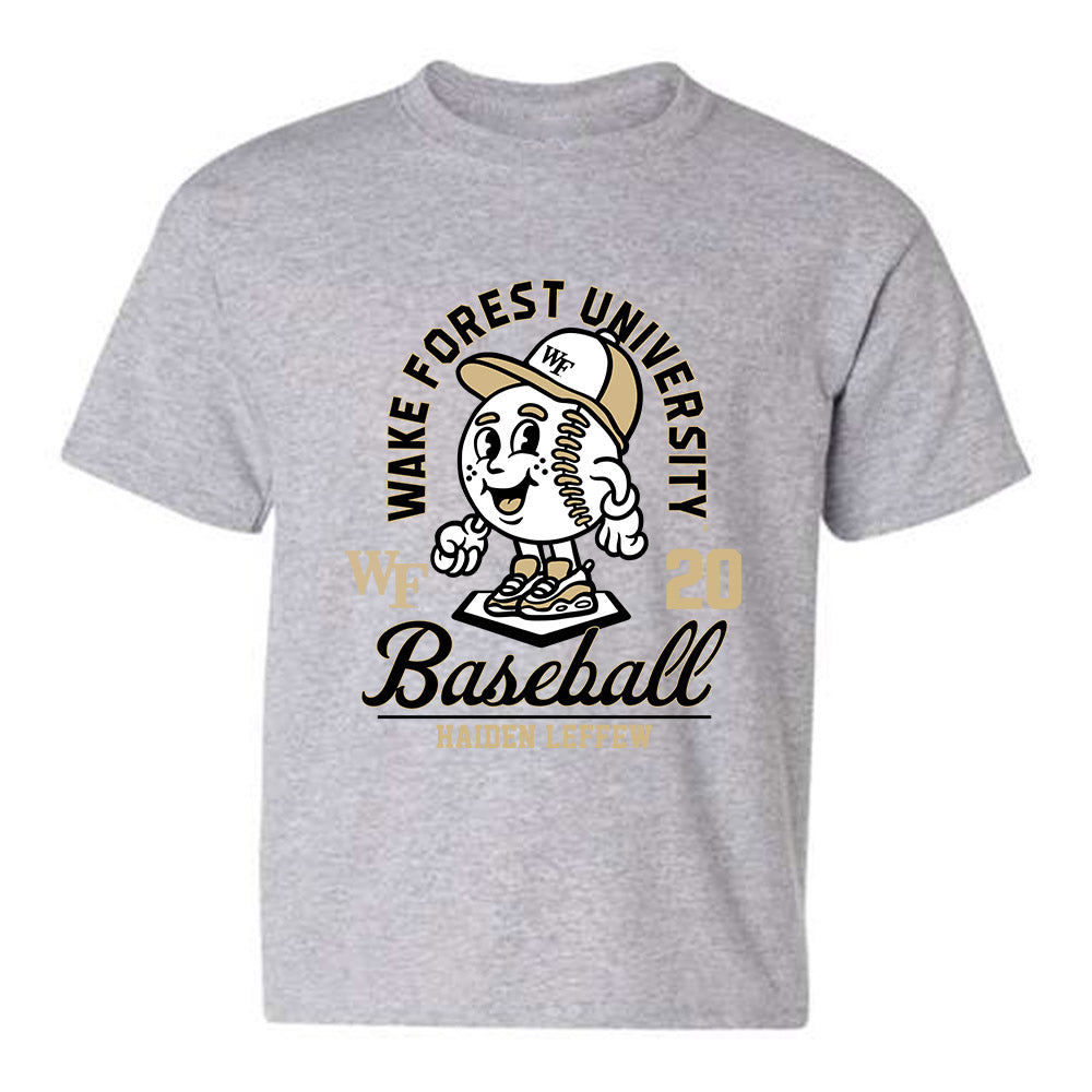 Wake Forest - NCAA Baseball : Haiden Leffew - Fashion Shersey Youth T-Shirt