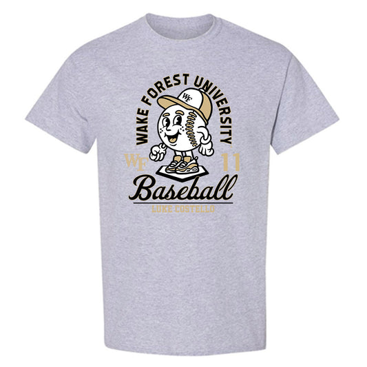 Wake Forest - NCAA Baseball : Luke Costello - Fashion Shersey T-Shirt-0