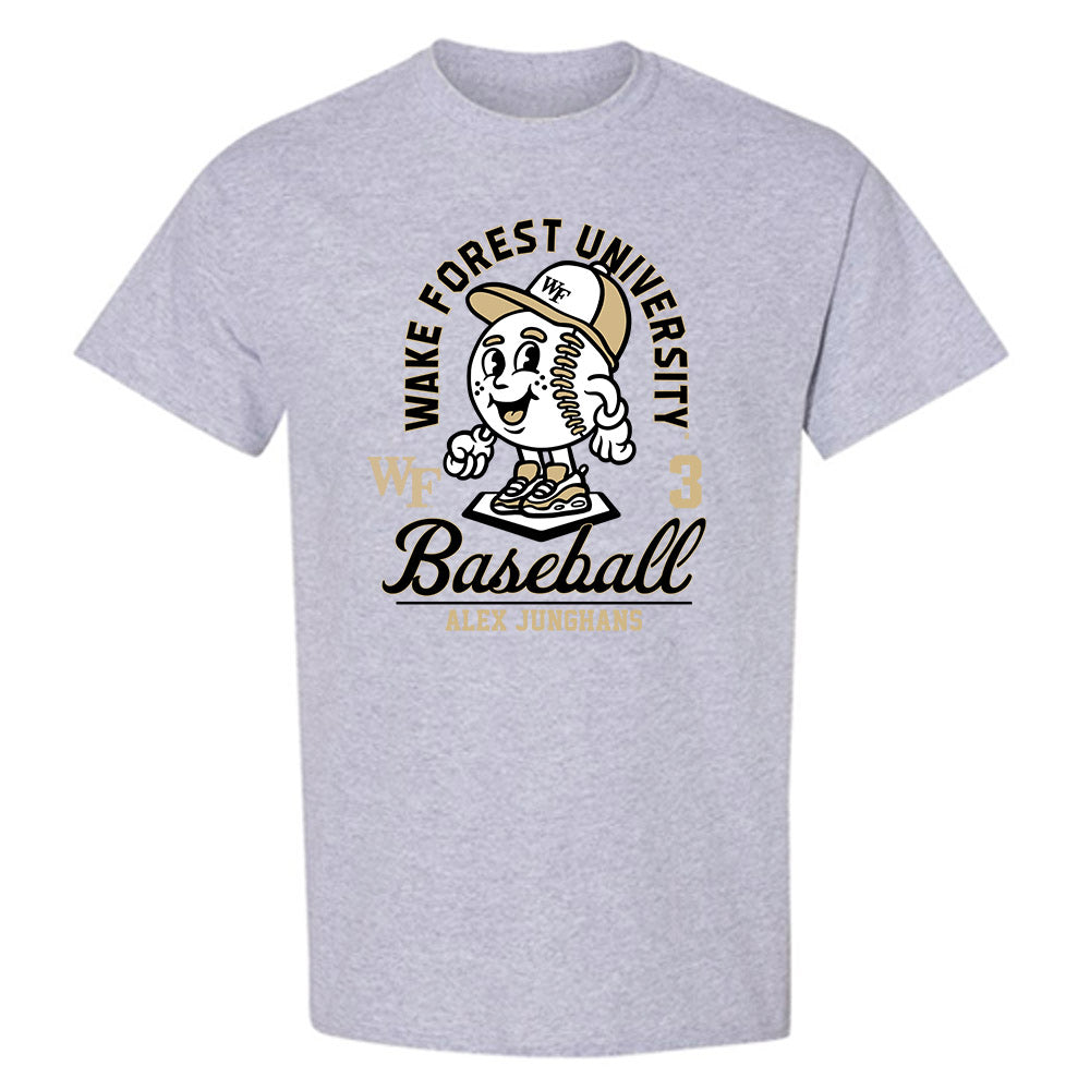 Wake Forest - NCAA Baseball : Alex Junghans - Fashion Shersey T-Shirt-0