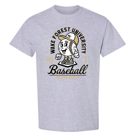 Wake Forest - NCAA Baseball : Dalton Wentz - Fashion Shersey T-Shirt-0