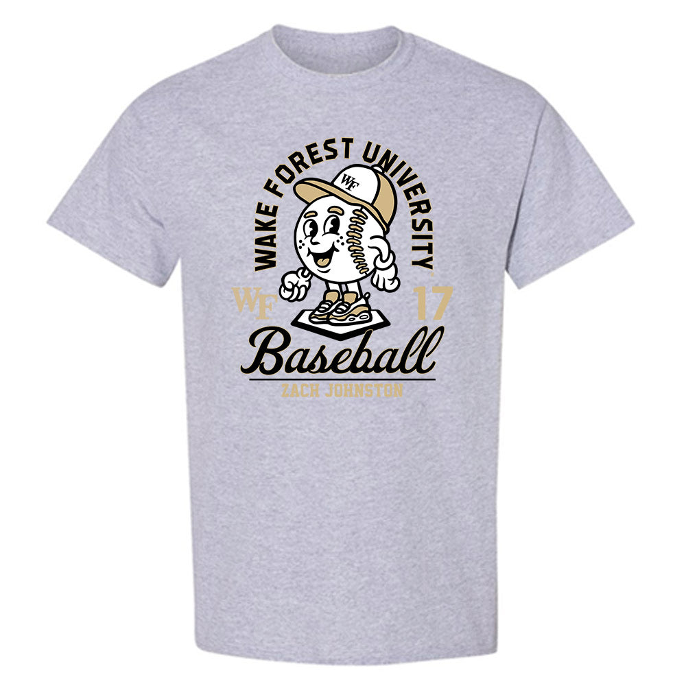 Wake Forest - NCAA Baseball : Zach Johnston - Fashion Shersey T-Shirt