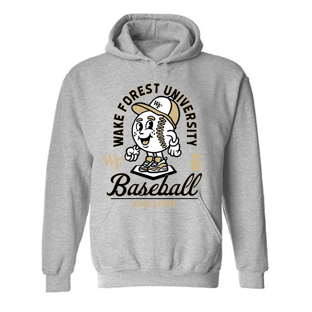 Wake Forest - NCAA Baseball : Kade Lewis - Fashion Shersey Hooded Sweatshirt