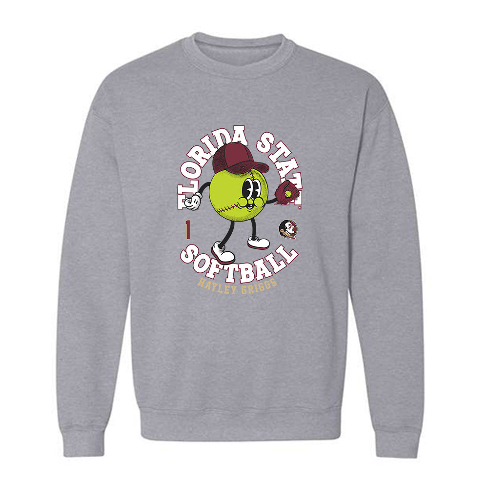 FSU - NCAA Softball : Hayley Griggs - Fashion Shersey Crewneck Sweatshirt-0