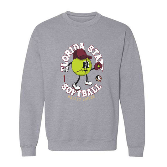 FSU - NCAA Softball : Hayley Griggs - Fashion Shersey Crewneck Sweatshirt-0