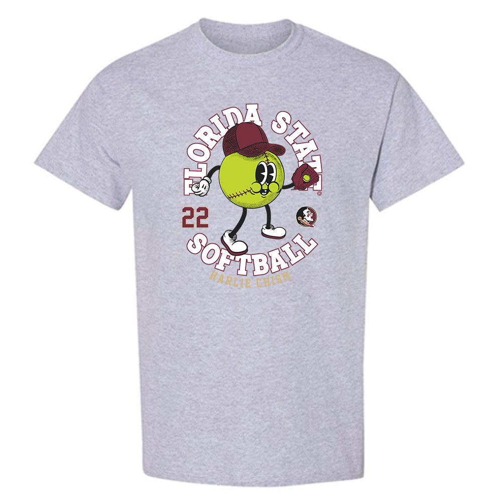 FSU - NCAA Softball : Harlie Chism - Fashion Shersey T-Shirt-0