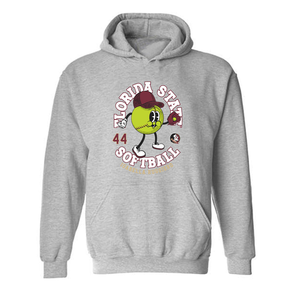 FSU - NCAA Softball : Isabella Ruggiero - Fashion Shersey Hooded Sweatshirt