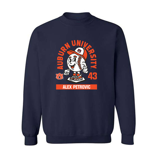Auburn - NCAA Baseball : Alex Petrovic - Crewneck Sweatshirt Fashion Shersey