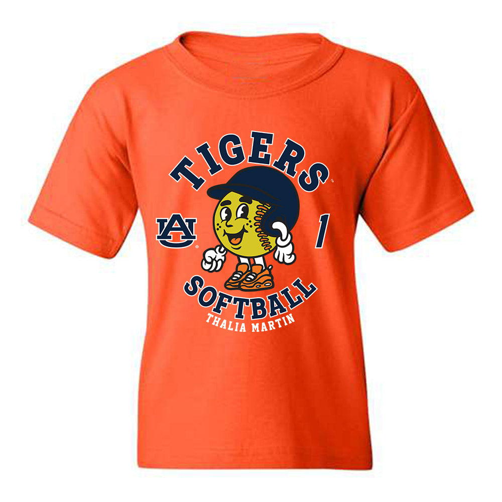 Auburn - NCAA Softball : Thalia Martin - Fashion Shersey Youth T-Shirt-0