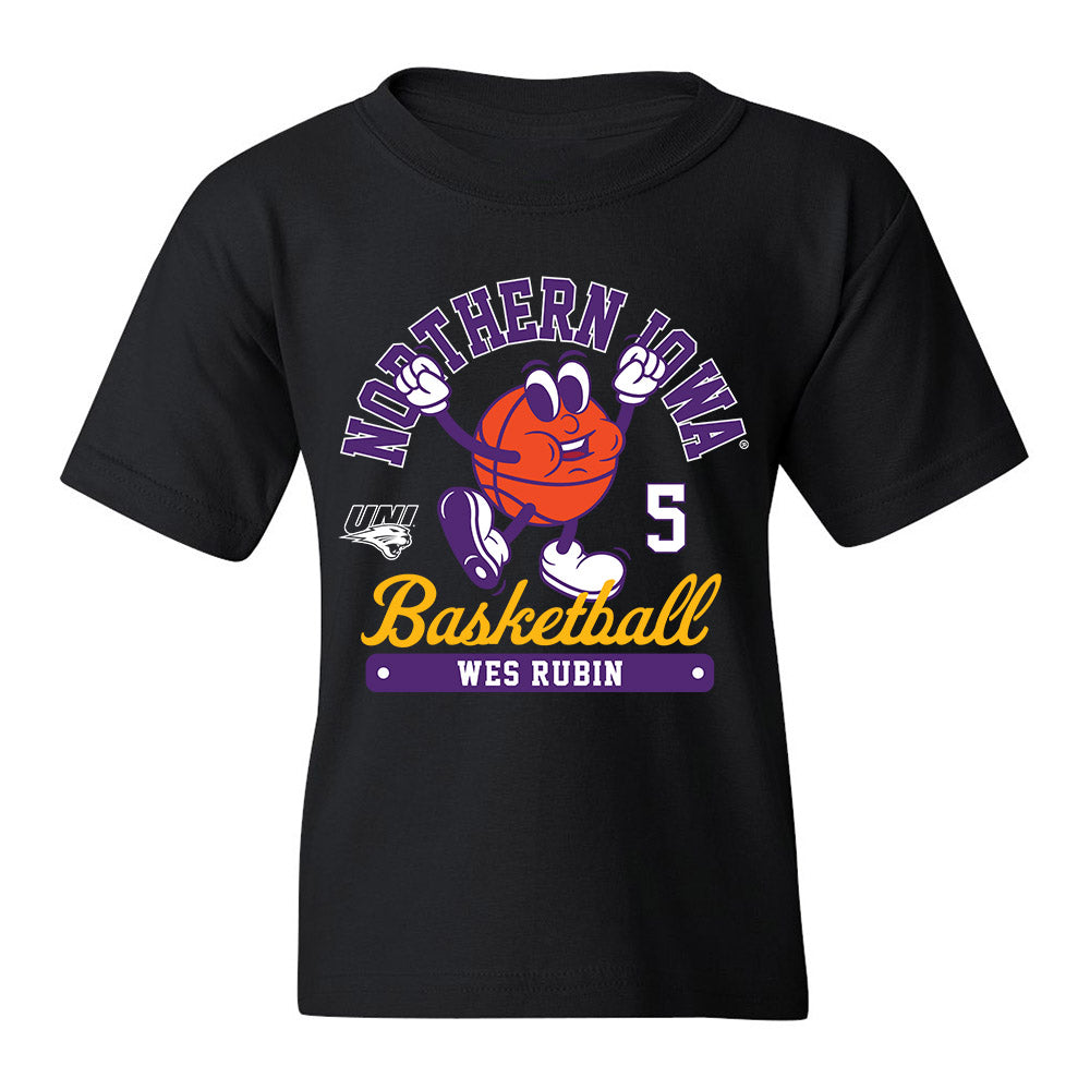 Northern Iowa - NCAA Men's Basketball : Wes Rubin - Youth T-Shirt