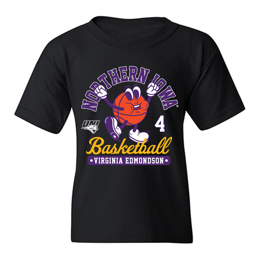 Northern Iowa - NCAA Women's Basketball : Virginia Edmondson - Fashion Shersey Youth T-Shirt-0