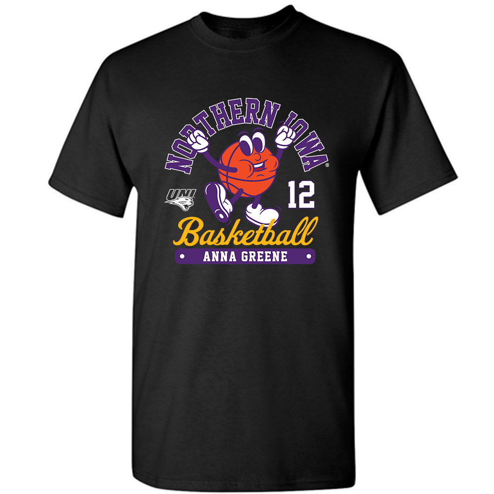 Northern Iowa - NCAA Women's Basketball : Anna Greene - Fashion Shersey T-Shirt-0