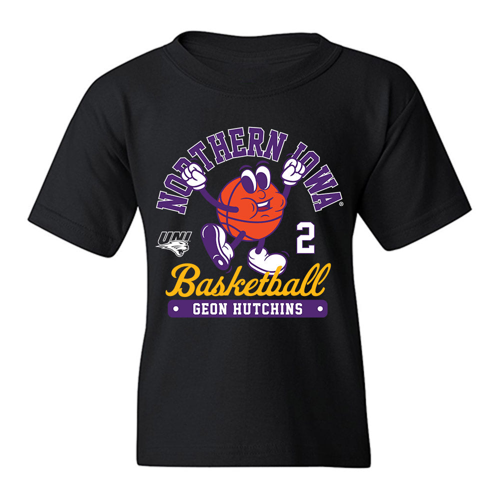 Northern Iowa - NCAA Men's Basketball : Geon Hutchins - Fashion Shersey Youth T-Shirt-0