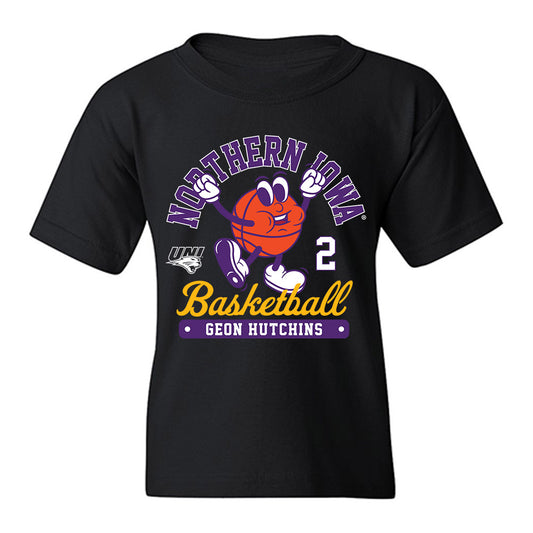 Northern Iowa - NCAA Men's Basketball : Geon Hutchins - Fashion Shersey Youth T-Shirt-0