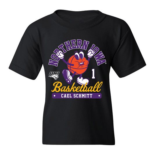 Northern Iowa - NCAA Men's Basketball : Cael Schmitt - Youth T-Shirt