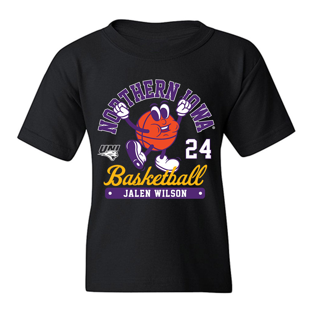 Northern Iowa - NCAA Men's Basketball : Jalen Wilson - Fashion Shersey Youth T-Shirt-0