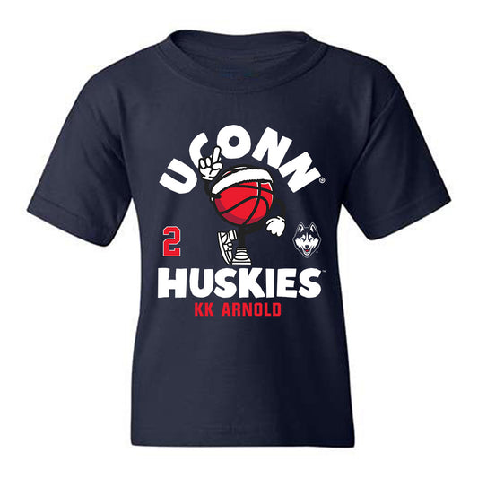 UConn - NCAA Women's Basketball : KK Arnold - Fashion Shersey Youth T-Shirt-0