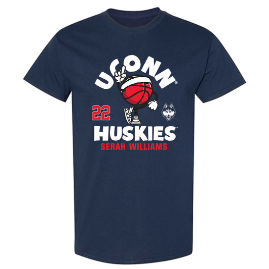 UConn - NCAA Women's Basketball : Serah Williams - Fashion Shersey T-Shirt-0
