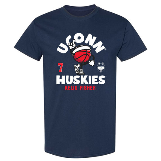 UConn - NCAA Women's Basketball : Kelis Fisher - Fashion Shersey T-Shirt-0