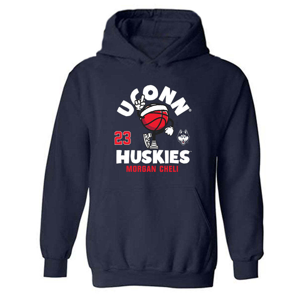 UConn - NCAA Women's Basketball : Morgan Cheli - Hooded Sweatshirt